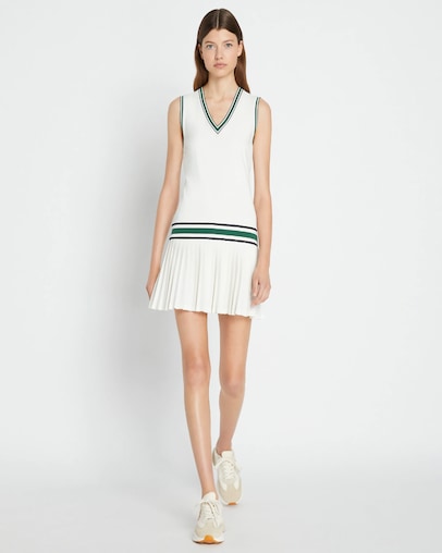 Tory Sport Performance V-Neck Tennis Dress