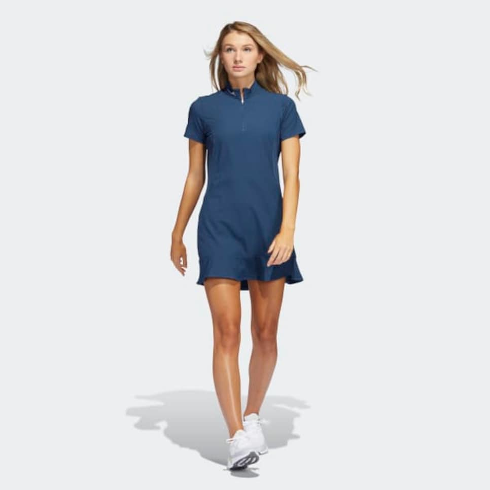 Adidas Frill Dress — Crew Navy