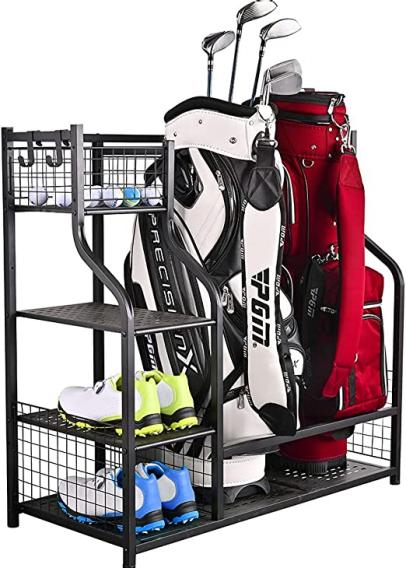 SNAIL Golf Bag Garage Storage Organizer 