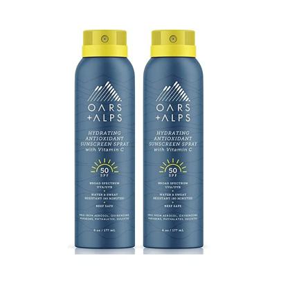 Oars + Alps Hydrating SPF 50 Sunscreen Spray