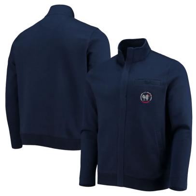 Men's 2022 U.S. Adaptive Open MagnaReady Adaptive Blue Fleece Jacket with Magnetic Closures