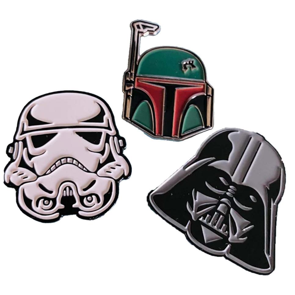 Dark Side Golf Ball Markers 3 Pack