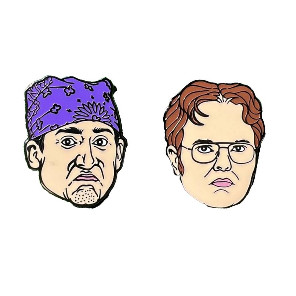 The Office-Inspired Golf Ball Marker, Prison Mike & Dwight Schrute
