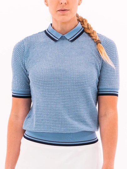 Foray Golf Waffle Knit Polo