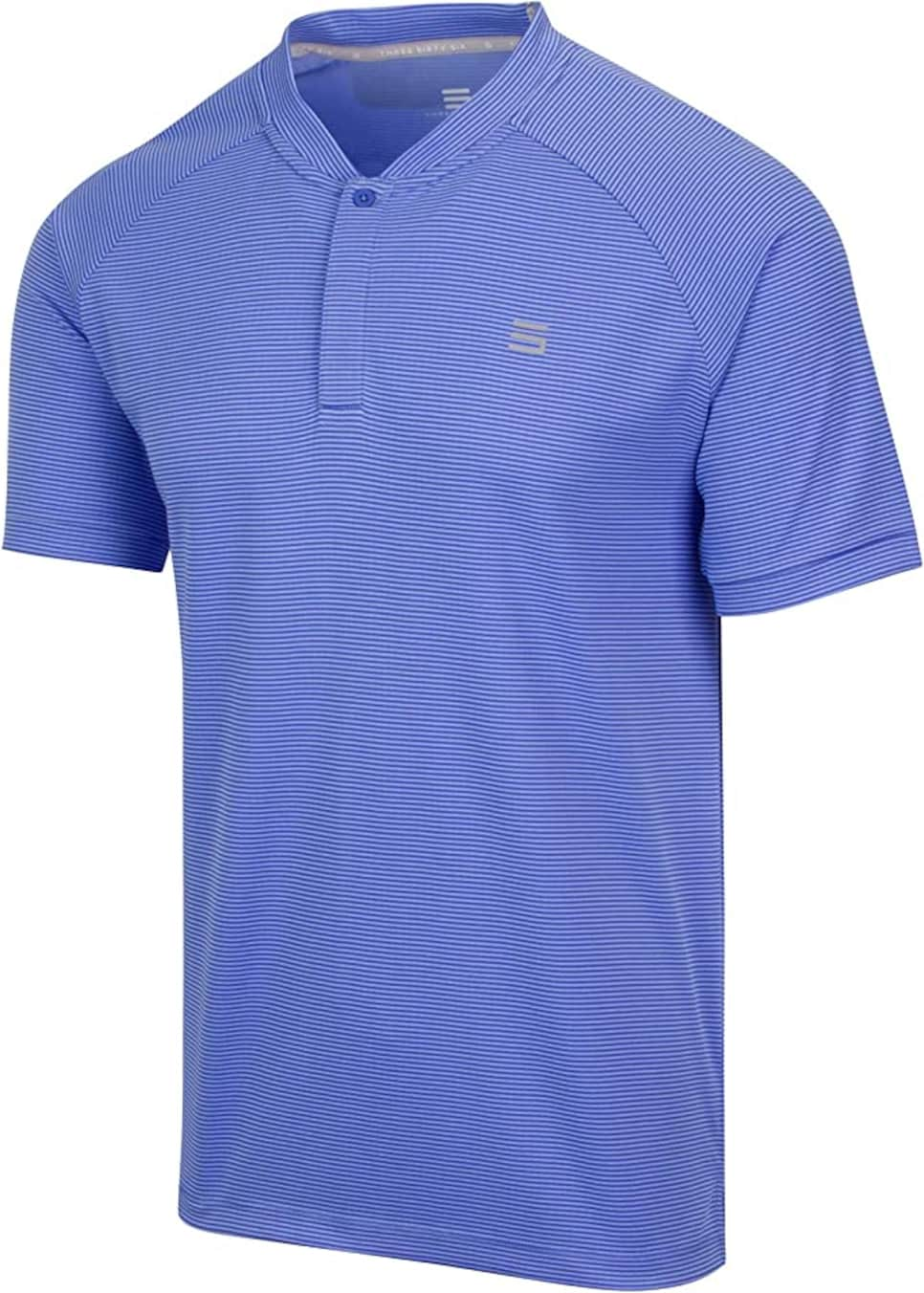 Collarless golf shirts best sale