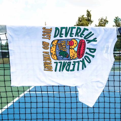 Trucker hats and T-shirts headline Devereux’s second pickleball collection