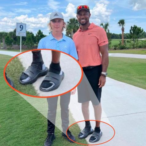 We tried the recovery-boosting slides that Tiger Woods was spotted wearing