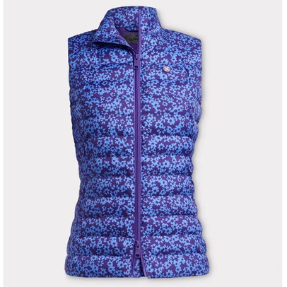 G/FORE Women's Floral Print Puffer Vest