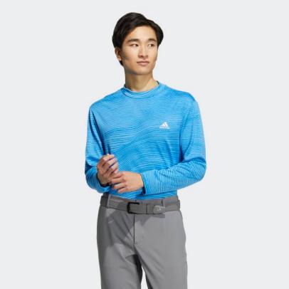 adidas Men's Made to be Remade Mock Neck Long Sleeve Shirt