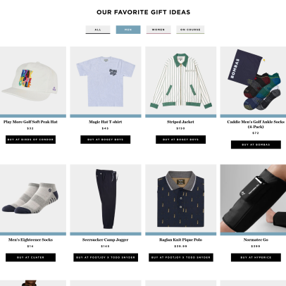 Golf Digest Holiday Gift Guide
