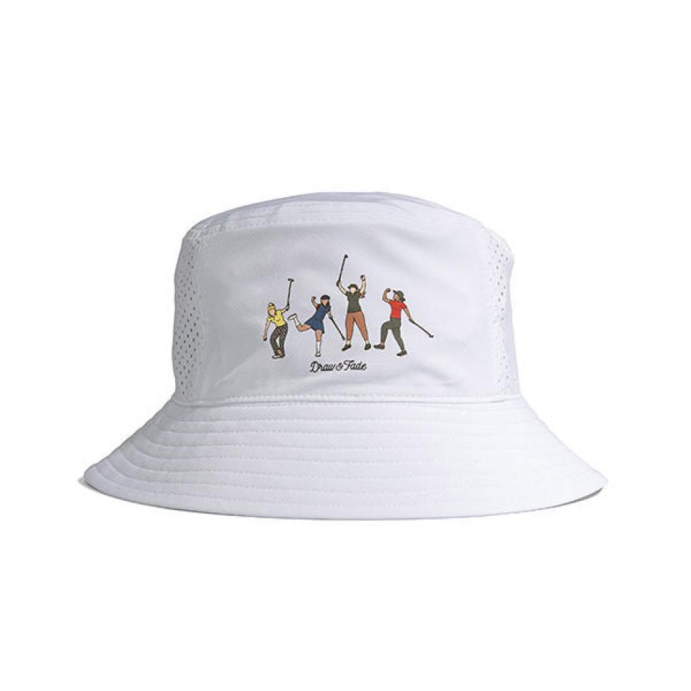 Draw & Fade Icons Bucket Hat