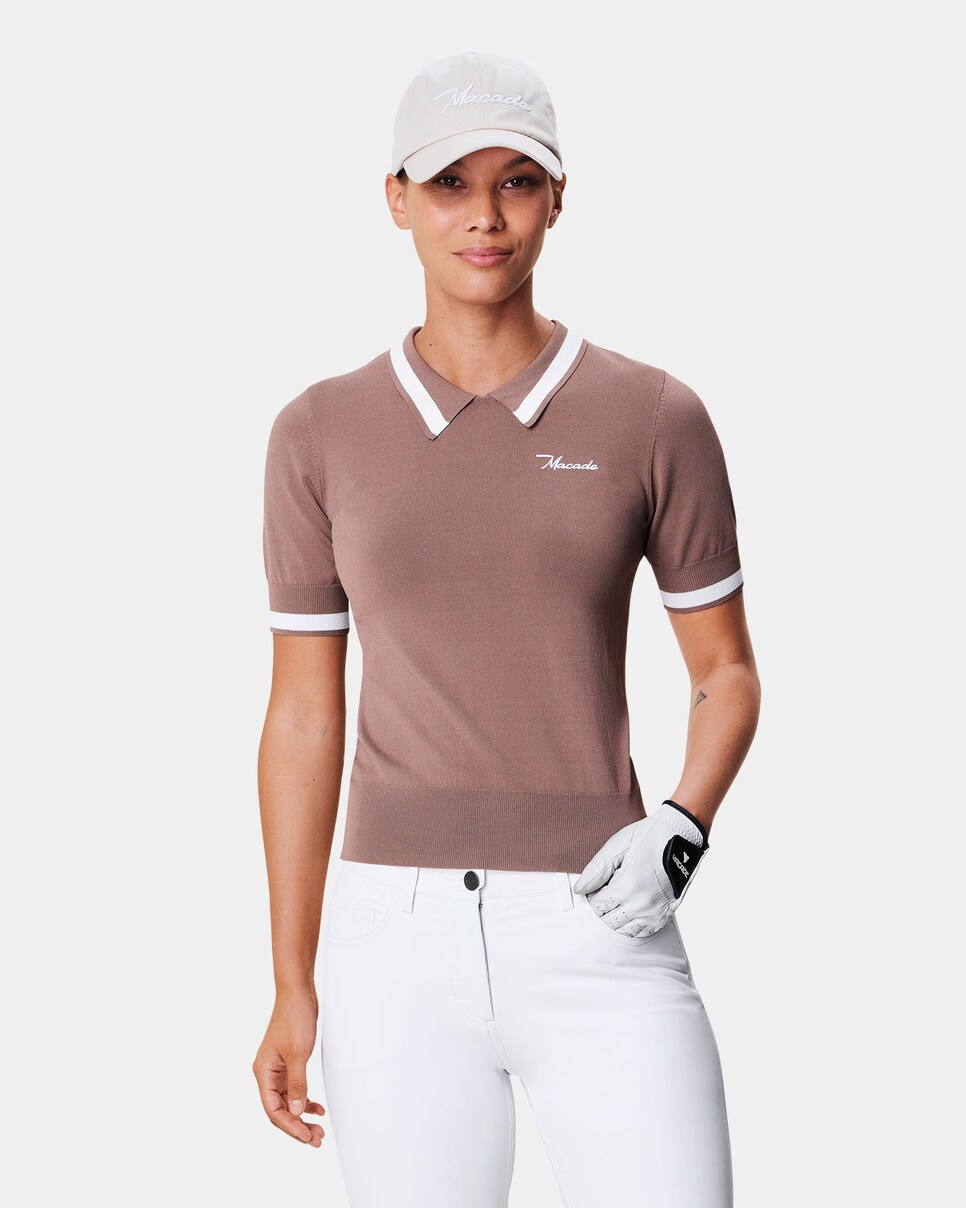 Macade Women's Brie Taupe Range Polo