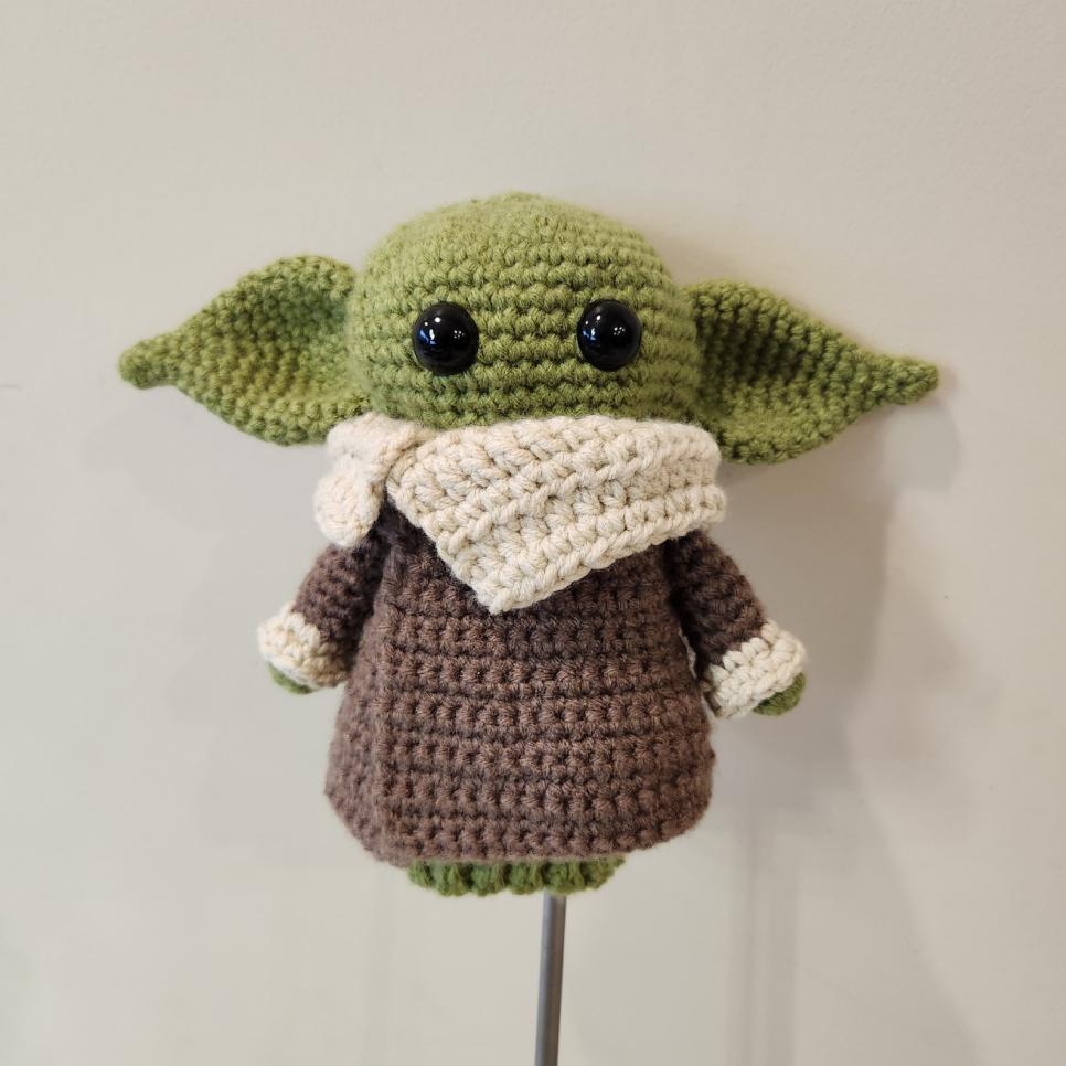 Crochet Baby Yoda Golf Club (3 Wood/Fairway Woods) Head Cover