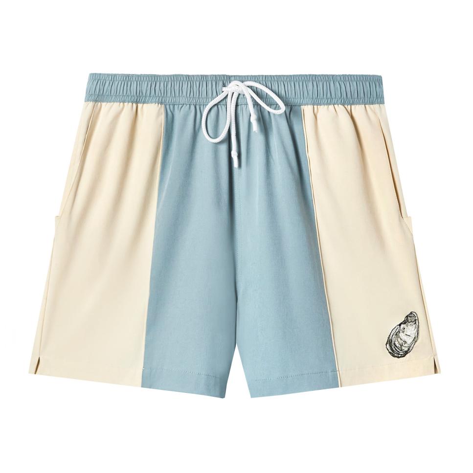 Tombolo Company ‘Pearl Diver’ Swim Trunks for Billion Oyster Project