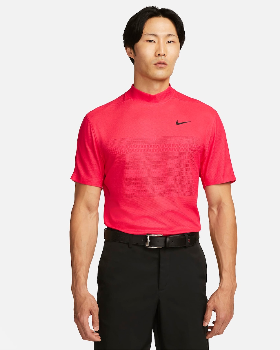 Nike store collarless shirts