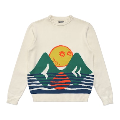 Malbon Buckets Sunset Sweater