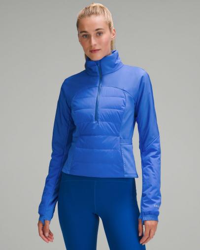 lululemon Women's Down for It All Cropped Half-Zip Pullover