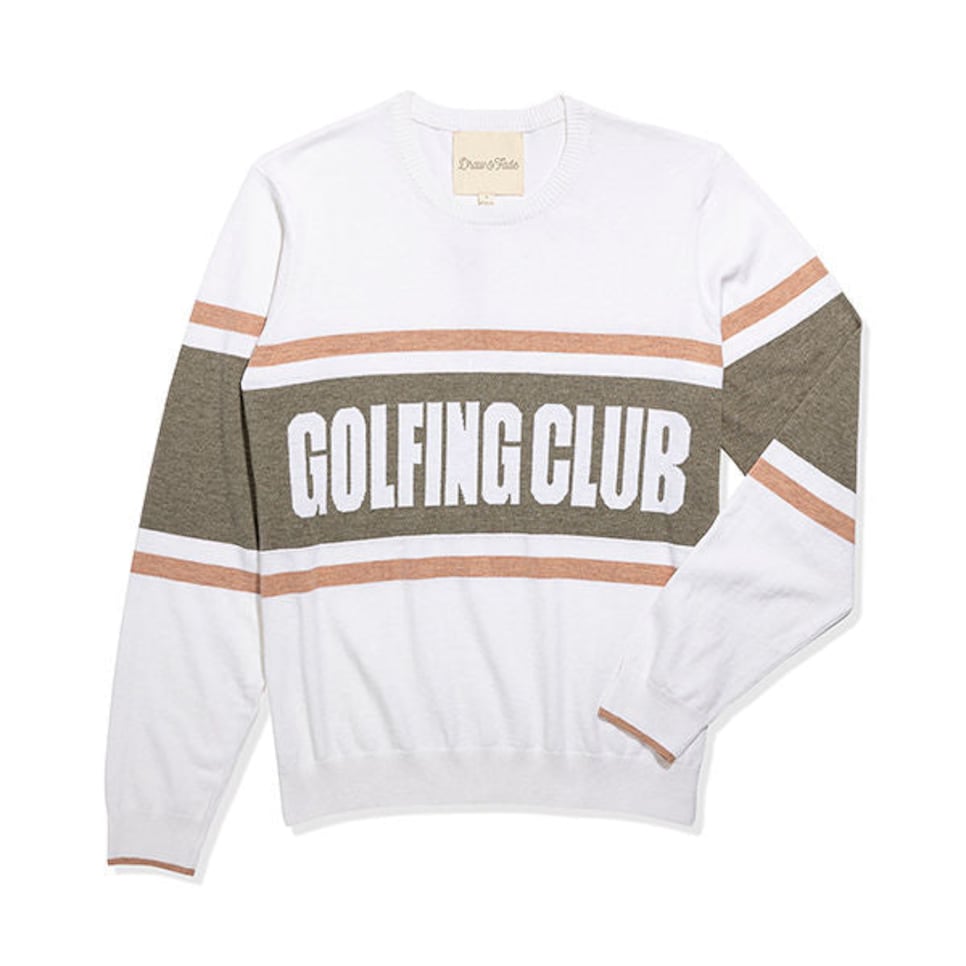 Draw & Fade Women's Modern Golfing Club Sweater