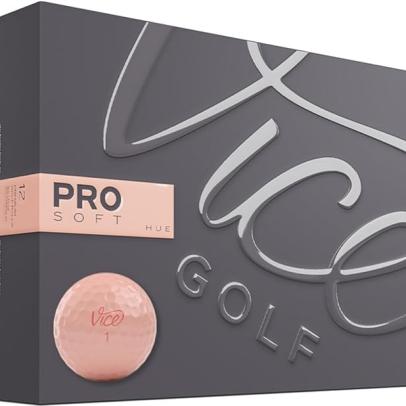Vice Golf PRO Soft HUE Peach Golf Balls
