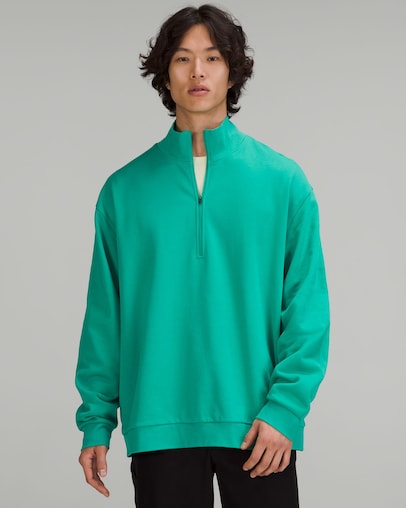 lululemon Men's French Terry Oversized Half Zip