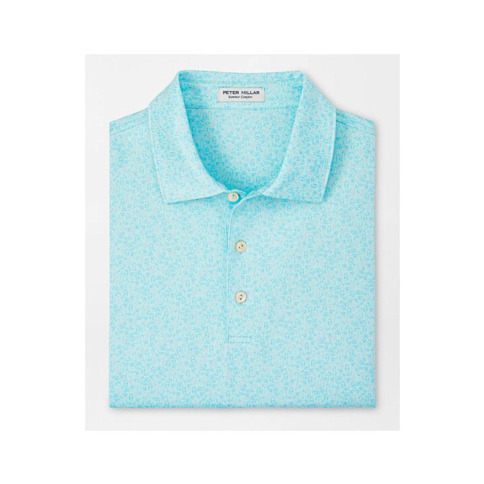 Peter Millar Dazed And Transfused Men's Performance Jersey Polo