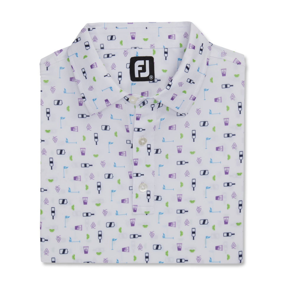 FootJoy Men's Transfusion Print Golf Shirt