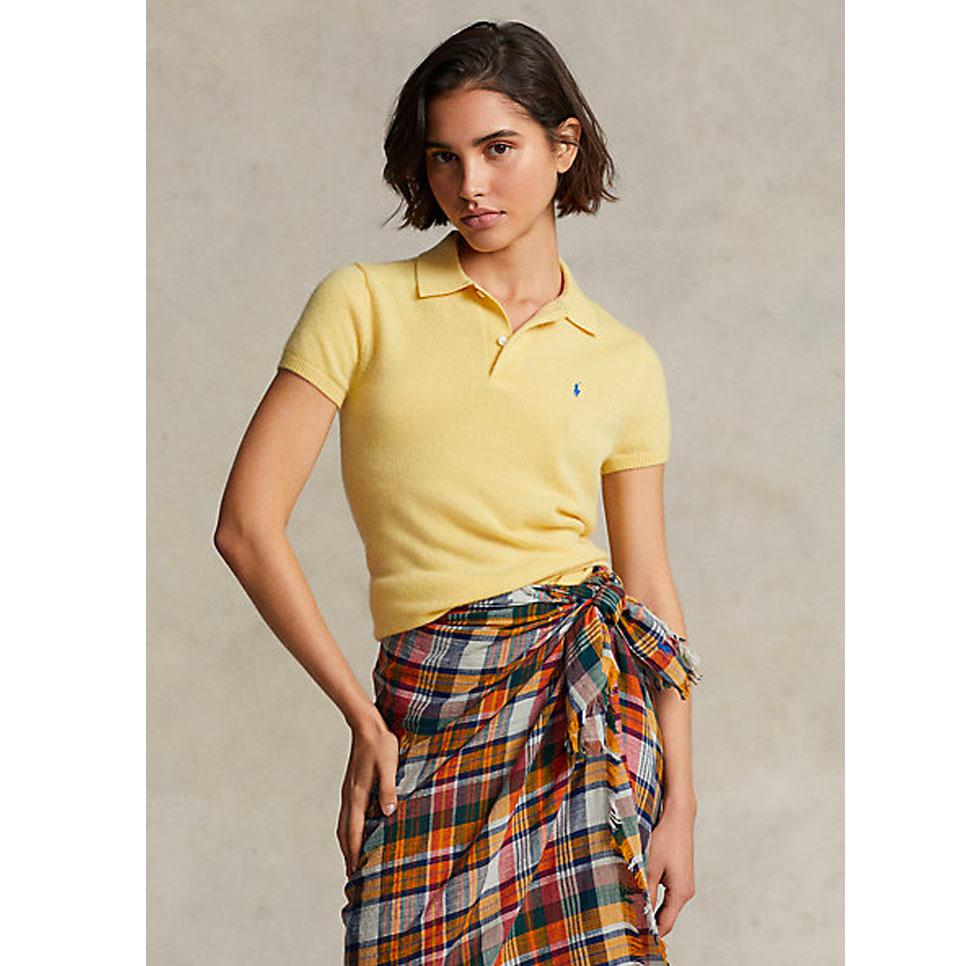 Polo Ralph Lauren Slim-Fit Cashmere Polo Shirt