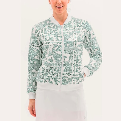 Foray Women's Printed Neoprene Bomber Jacket