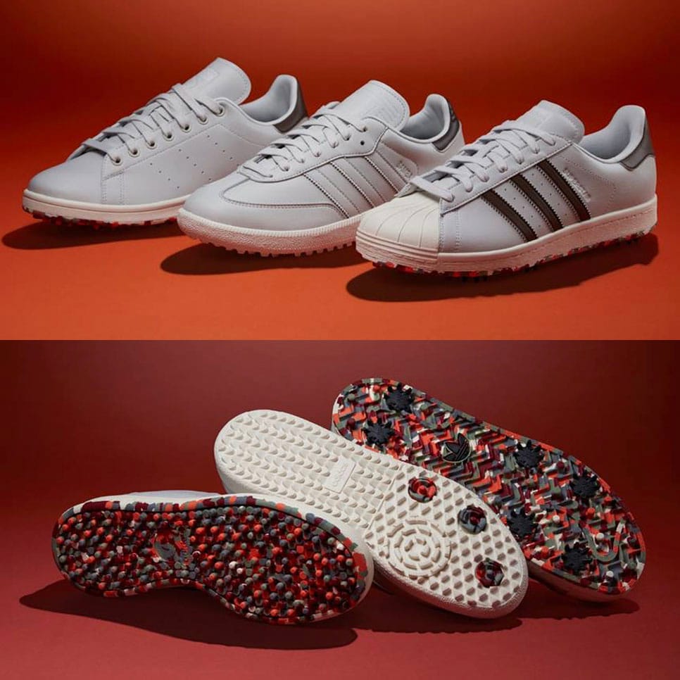 Adidas re releases golf versions of the iconic Samba Stan Smith and Superstar in limited edition capsule Golf Equipment Clubs Balls Bags Golf Digest