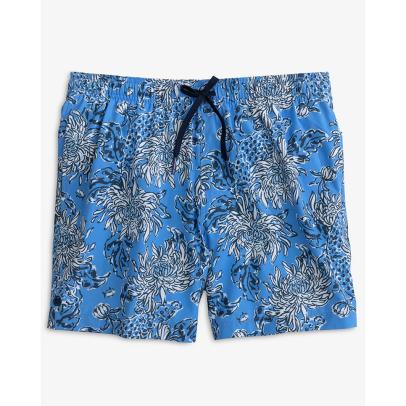 Lily Pulitzer X Southern Tide Youth Croc and Lock it Swim Trunk