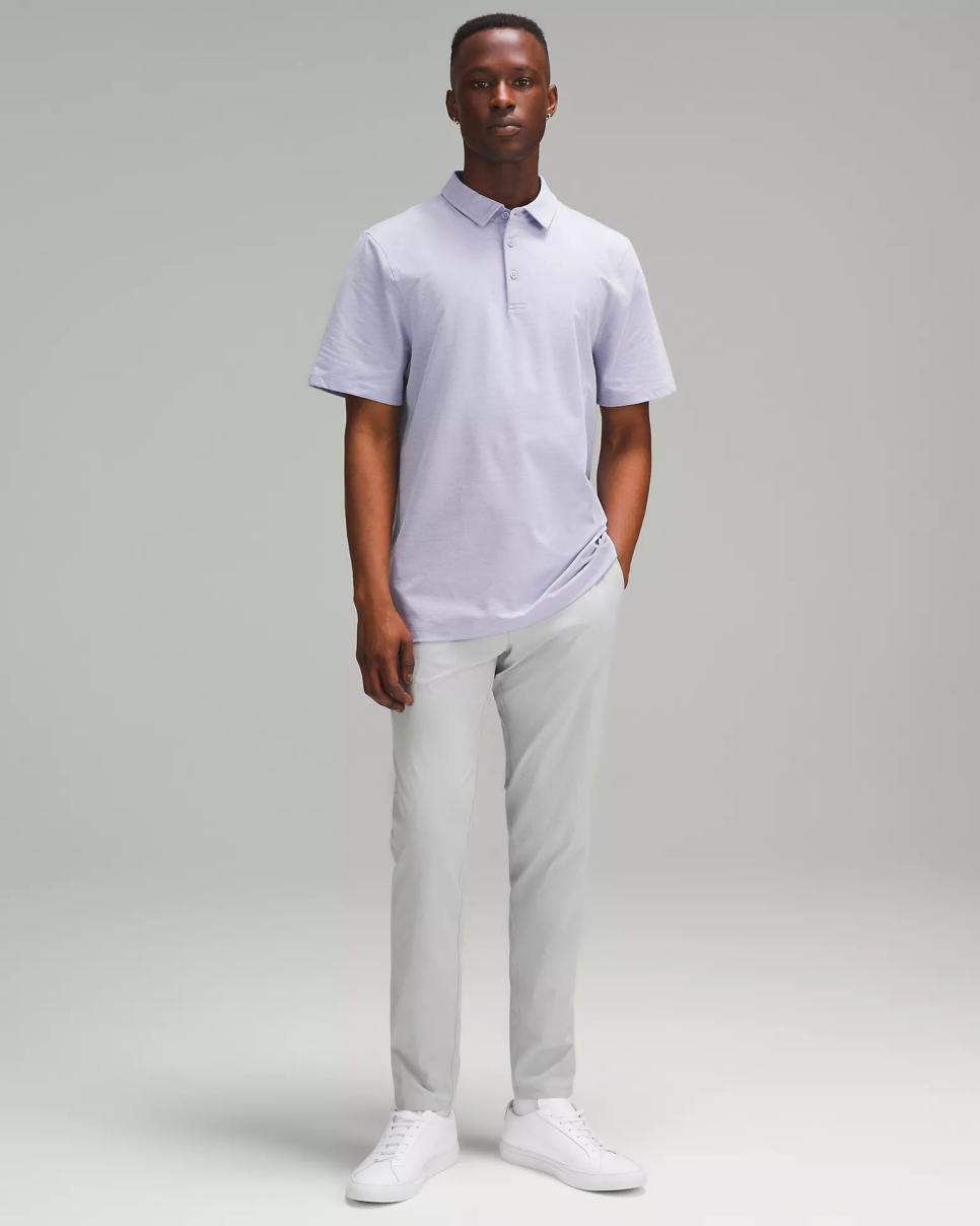 lululemon Men's Evolution Short-Sleeve Polo Shirt Oxford