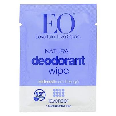 EO Lavender Deodorant Wipes