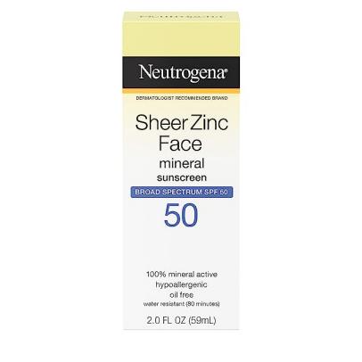 Neutrogena Sheer Zinc Oxide Dry-Touch Face Sunscreen