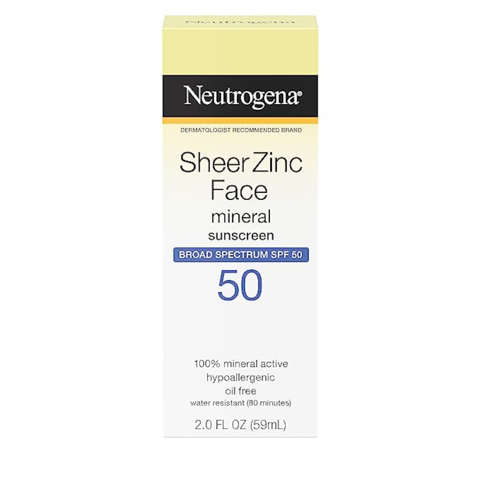 Neutrogena Sheer Zinc Oxide Dry-Touch Face Sunscreen