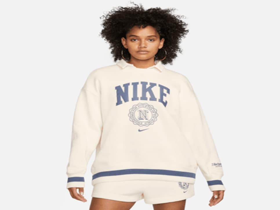 Women's Nike Sportswear Swoosh Life Phoenix Fleece Oversized Crewneck  Sweatshirt