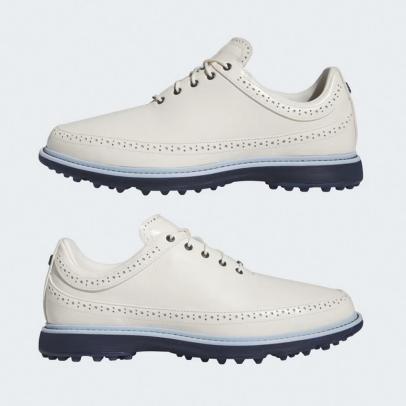 adidas MC80 Spikeless Golf Shoes (off-white + blue)