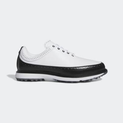 adidas MC80 Spikeless Golf Shoes (White/Black)