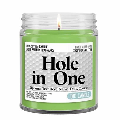 Dio Candle Company Hole in One Golf Candle