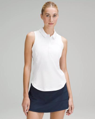lululemon Women's Quick-Drying Sleeveless Polo Shirt