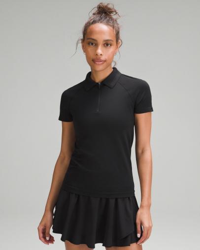 lululemon Women's Swiftly Tech Short Sleeve Half-Zip Polo Shirt