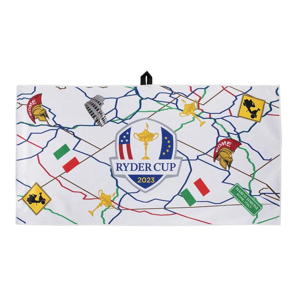 PRG 2023 Ryder Cup All Roads Golf Collection Towel
