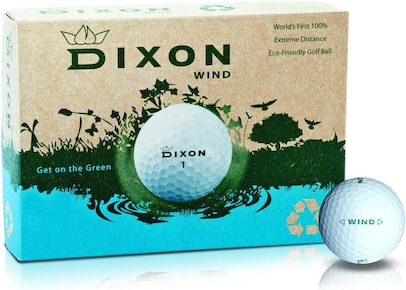 Dixon Wind Eco-Friendly Max Distance Golf Balls (1 Dozen)