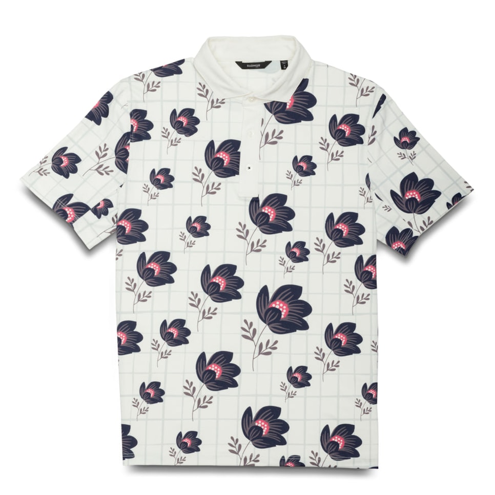 Taylor Recycled Wallflower Polo - Snow White