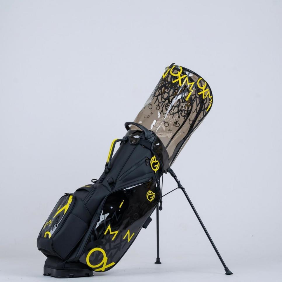 Omnix Golf Stand Bag Black Flash