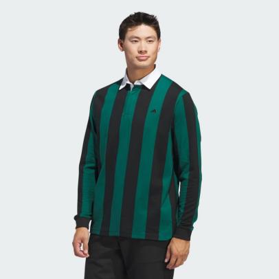 adidas Men's Go-To Long Sleeve Rugby Polo