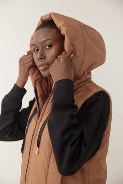 Honors Women's The Hooded Vest in Copper