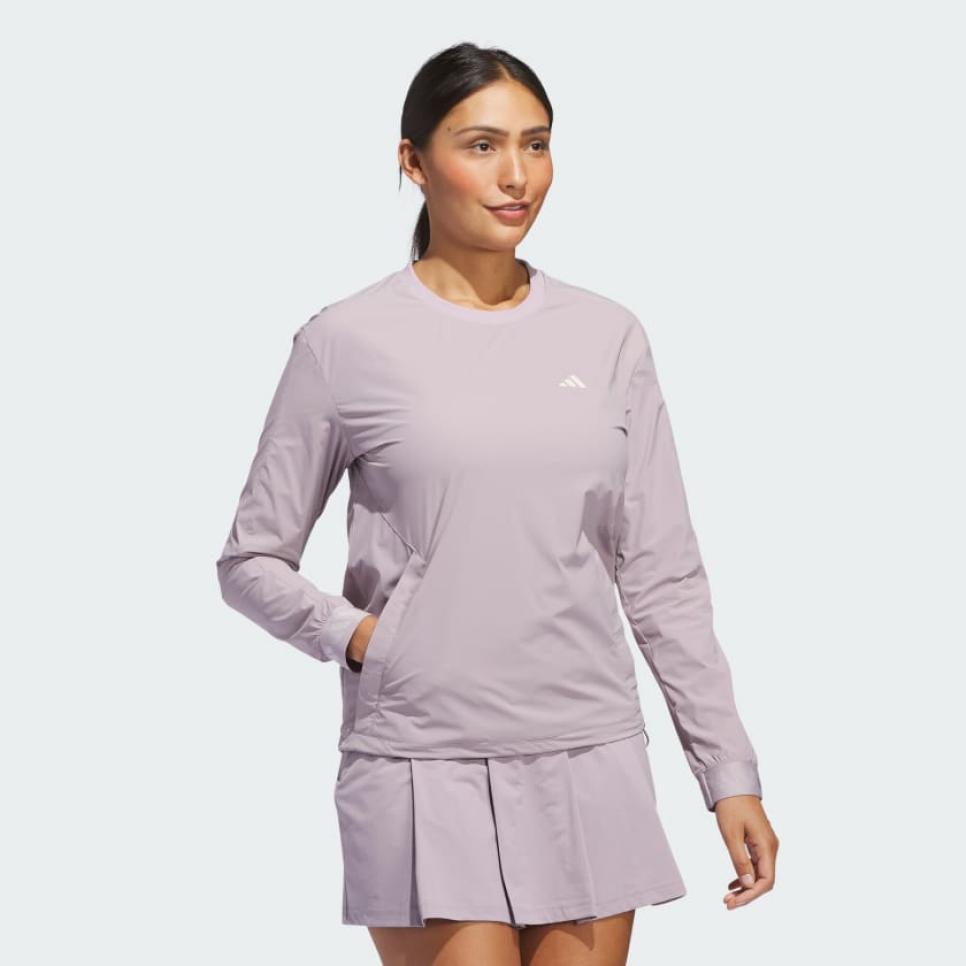 adidas Women's Ultimate365 Tour WIND.RDY Pullover Sweatshirt