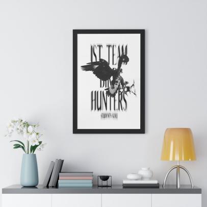 Students Golf "1st Team Bird Hunters" 20" x 30" Poster