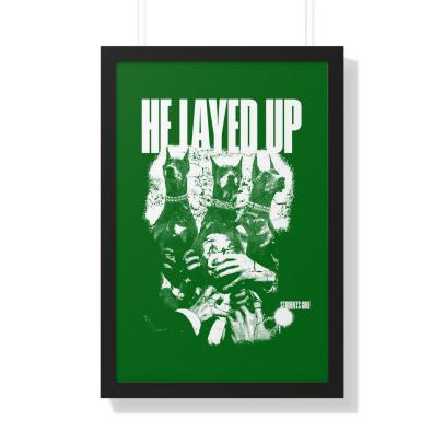 Students Golf "He Layed Up" 20" x 30" Poster