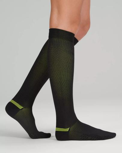 Lululemon Women's MicroPillow Compression Knee-High Running Sock Light Cushioning